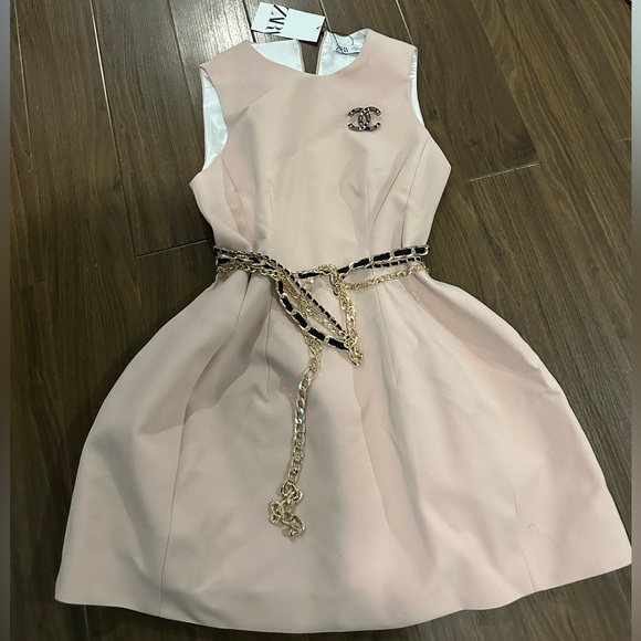 Zara Zara | Dresses | Brand New Zara Voluminous Short Dress Pink ... - Picture 7 of 16